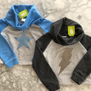 Crazy 8 funnel neck sweatshirts size 4T